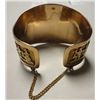 Image 2 : HEAVY solid 18K Cuff Bracelet, 44.8 grams from Peru, marked, like new condition