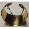 Image 3 : HEAVY solid 18K Cuff Bracelet, 44.8 grams from Peru, marked, like new condition