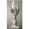 Image 1 : Lot of 7 vintage small wine glasses, Tiffin Glass Palais Versailles pattern