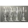 Image 1 : Lot 8 Tiffin Water Glasses, Mirage Pattern, 7" tall
