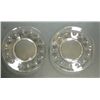 Image 1 : Lot of 8 Tiffin Glass plates 8 1/2" in diameter