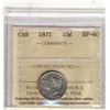 Image 1 : 1871 10¢ ICCS EF40.
