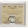 Image 1 : 1940 10¢ ICCS MS65. Superb Gem example.