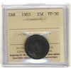 Image 1 : 1903 25¢ ICCS VF30.
