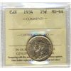 Image 1 : 1934 25¢ ICCS MS64. A nice example.