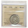 Image 1 : 1936 25¢ ICCS MS63.