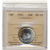 Image 1 : 1941 25¢ ICCS MS65. A nice Gem.