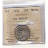 Image 1 : 1952 25¢ LR ICCS MS64.