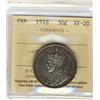 Image 1 : 1918 50¢ ICCS VF20.