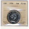 Image 1 : 1956 50¢ ICCS PL66.
