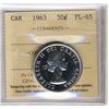 Image 1 : 1963 50¢ ICCS PL65.