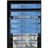 Image 1 : 1986 $5 BC-56c Changeover #GPW2178367-371 all CCCS Gem UNC67.  Lot of 5 notes