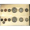 Image 1 : RCM Lot.  Includes 1956 & 1957 Proof Like sets in old whitecardboard holders.  Cellophane holders dr