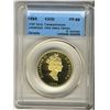 Image 1 : RCM 1996 $200 Gold Transcontinental Landscape CCCS PF-68 Ultra Heavy Cameo.