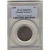 Image 1 : 1859 1¢ Nar 9 PCGS MS62BN.