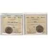 Image 1 : 1934 1¢ & 1935 ICCS MS63RD & RB respectively. Lot of 2 coins.