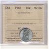 Image 1 : 1966 10¢ ICCS MS66.  Nice in this grade.