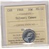 1968 Silver 10¢ ICCS MS66.