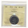 Image 1 : 2012 25¢ ICCS MS65.