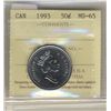 Image 1 : 1993 50¢ ICCS MS65.