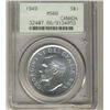Image 1 : 1949 $1 PCGS MS66.