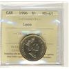 Image 1 : 1996 $1 Loon ICCS MS65.
