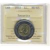 Image 1 : 2012 $2 Security ICCS MS65.