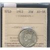 Image 1 : Nfld 1912  20¢ ICCS  AU58..