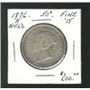 Image 1 : Nfld 1876H 50¢ ICCS Fine 15.