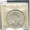 Image 1 : 1935 $1 ICCS MS-65.