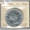 Image 1 : 1964  $1 ICCS  SP-65, Cameo.
