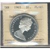 Image 1 : 1965  $1 PL-65 SmBds Ptd 5; UHC.