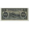 Image 1 : 1912  $5 DC-21b #114609B Scarce PMG VF-20 pp B. Tear.
