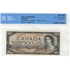 Image 1 : 1954 $100 BC43a #A/J4246751 CCCS AU-58 Changeover.
