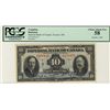Image 1 : The Imperial Bank of Canada  1939 $10 CH-375-24-04 #E076435  PCGS CH AU58. Looks Uncirculated