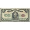 Image 1 : 1923 $1 DC-25iT Test note #B1067526 PCGS F15.  A very example of this sought after TEST NOTE.