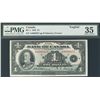 Image 1 : 1935 $1 BC-1 #A4086627 PMG CH VF35.  Affordable example.  Quite clean.