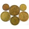Image 1 : Complete set of Hudson Bay tokens. Includes Breton 926, 927, 928, 929.  VF to EF.  A lovely set.