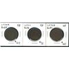 Image 1 : LC-24A, LC31C & LC-32B all EF.  Lot of 3 tokens. (PBBC)