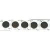 Image 1 : WE-1, WE-2A2, WE-8A3, WE-11A2 & WE-11D2 all VF+.  Lot of 5 tokens. (PBBC)