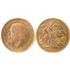 Image 1 : 1911c Gold Sovereign PCGS MS65.  Gem lustre.  A superb example.