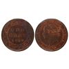 Image 1 : 1859 1¢ re-punched 8 Nar 9 ICCS MS64RD.  A very clear re-punched.  Popular variety.