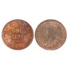 Image 1 : 1930 1¢ ICCS MS65RD. A superior example with virtually full red lustre. A rare date.