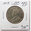 Image 1 : 1919 50¢ Abt EF. (PBA).