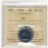 Image 1 : 1954 5¢ SF ICCS PL65