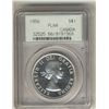 Image 1 : 1956 $1 PCGS PL66 Nice Cameo contrast.