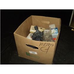 Box of Misc. Plumbing Supplies