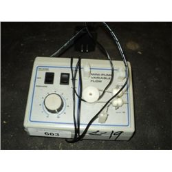 Mini Pump Variable Flow