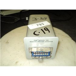 PAR 183 Remote PreAmp Adapter