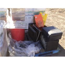 Pallet Office Flammable Trash Can